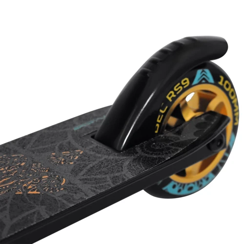 Трюковий самокат SportVida Stunt Poker SV-WO0017 Black/Blue: Конструкція рами цельная