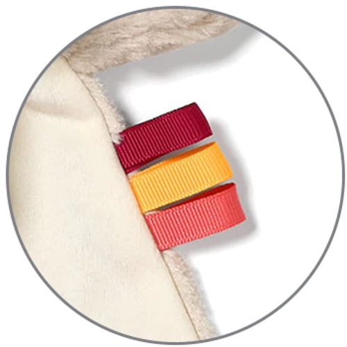 Обіймашка для малюків Babyono Кролик Міллі з тримачем для пустушки (1527)