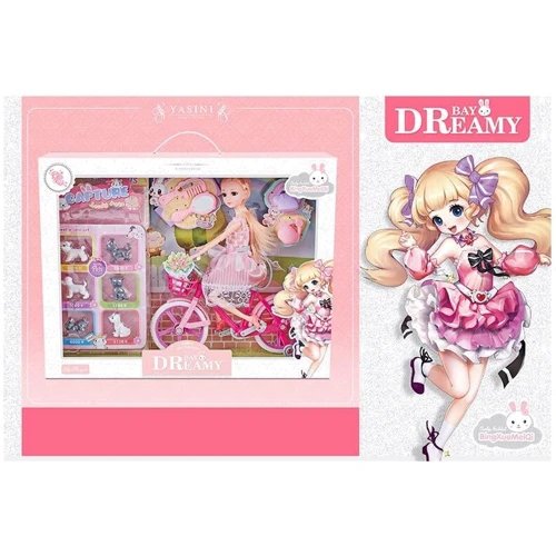 Кукла Yasini с велосипедом 30 см (с аксессуарами) (6625): Возраст от 3 лет