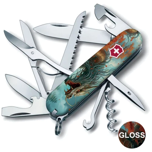 Мультитул Victorinox HUNTSMAN ZODIAC Боевой дракон 1.3713.7.Z3230p (Vx13713.7_Z3230p): Тип мини-мультитул