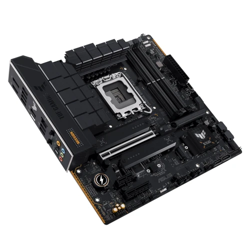ASUS TUF GAMING B760M-PLUS WIFI II UA: Роз'єми на задній панелі USB Type-C, USB 3.2 Gen 2, USB 3.2 Gen 1, USB 2.0, S/PDIF (Оптический), Ethernet RJ-45, HDMI, DisplayPort