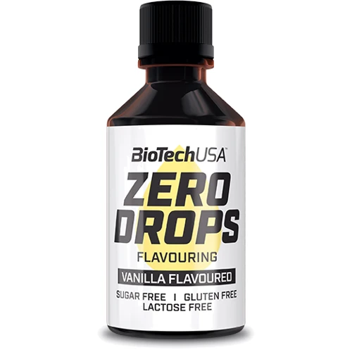 Замінник харчування BioTechUSA Zero Drops 50 ml / 100 servings / Vanilla