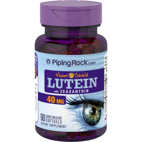 Piping Rock Lutein + Zeaxanthin 40 mg, 90 Softgels