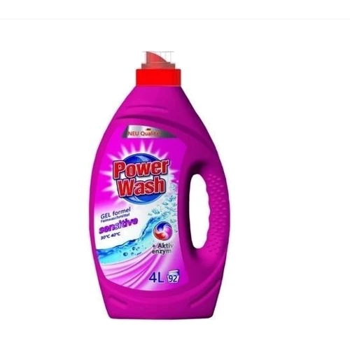 Гель Power Wash Sensitive 4 л 92 цикла стирки (4260145998624)