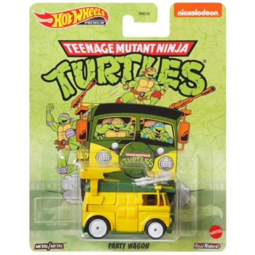 Машинка Hot Wheels Автореплика Подростки-мутанты Черепашки-ниндзя (DMC55/GJR50)