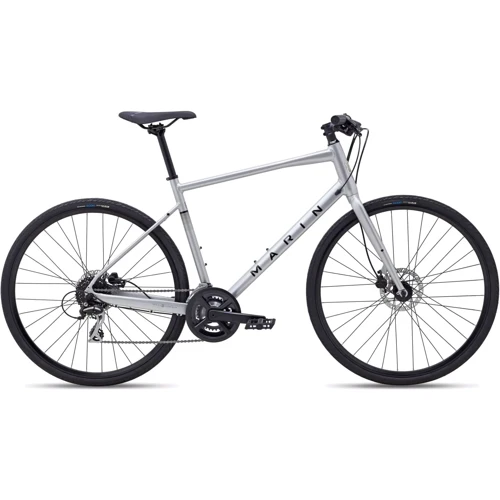 Велосипед Marin 28" Fairfax 2 рама - M 2024 Gloss Silver/Black (SKE-54-70)