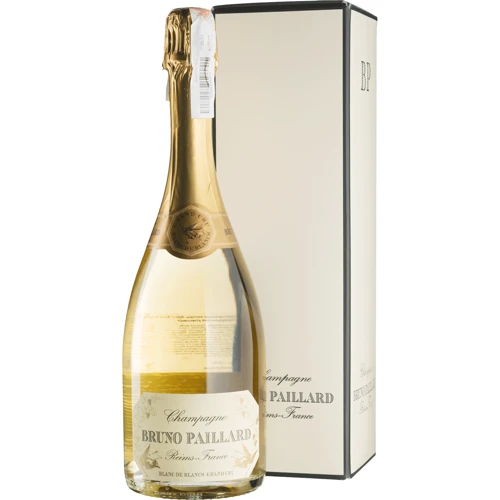 Шампанське Bruno Paillard Blanc de Blancs Grand Cru, біле екстра-брют, 0.75л 12%, gift box (BWQ7917)