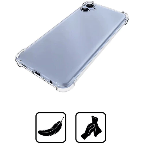 Чохол для телефона BeCover TPU Case Anti-Shock Clear для Samsung A042 Galaxy A04e (708809): Тип накладка на заднюю часть