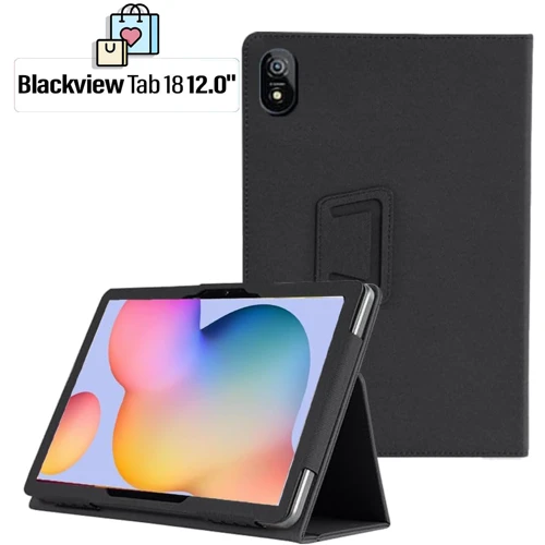 Аксесуар для планшетних ПК BeCover Slimbook Case Black для Blackview Tab 18 12.0 (713716)