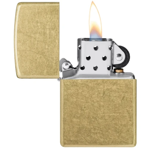 Запальничка Zippo Regular Street Brass 48267 фото 6