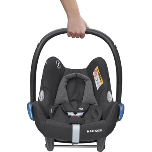 Автокресло MAXI-COSI CabrioFix Essential Black: Группа 0-13 кг (группа 0+)