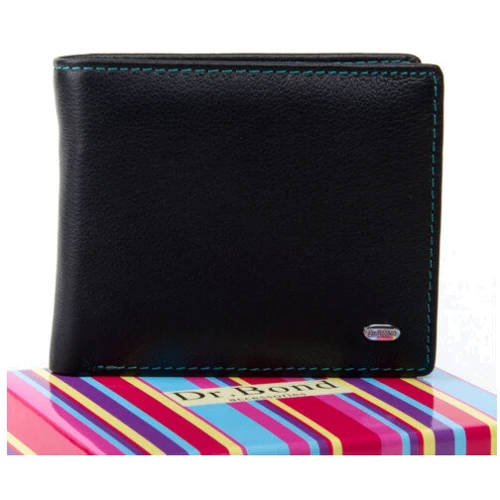 Жіноче портмоне Dr. Bond Rainbow чорний (WRS-6 black)