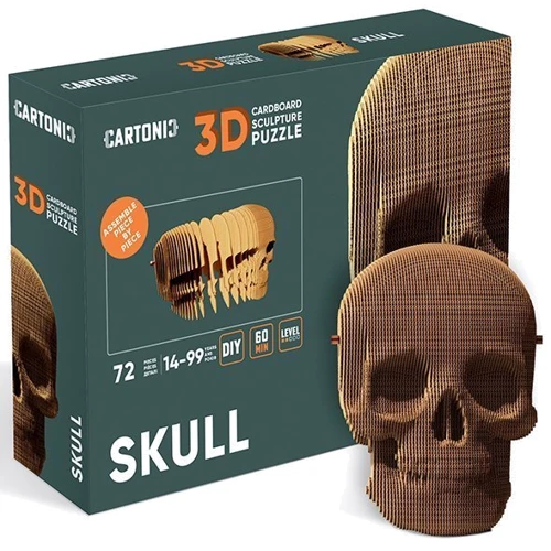 Картонный конструктор Cartonic 3D Puzzle SKULL