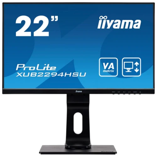 Монитор Iiyama ProLite XUB2294HSU-B1 Black: Покрытие экрана матовое