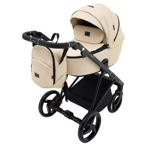 Универсальная коляска 2 в 1 Adamex Blanc Eco SA-8 бежевый (680711): Тип коляски Универсальная коляска (2-в-1)