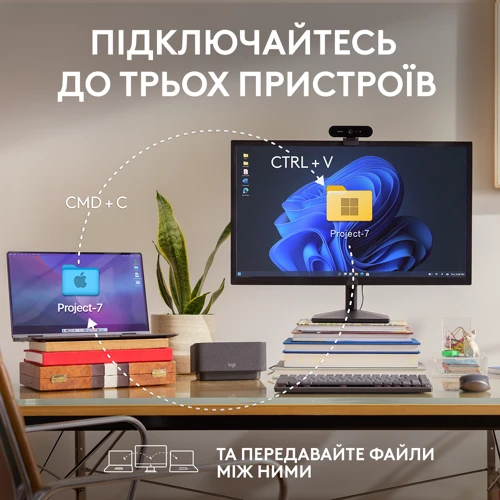 Мышь Logitech MX Anywhere 3S Wireless/Bluetooth Pale Grey (910-006930) фото 9