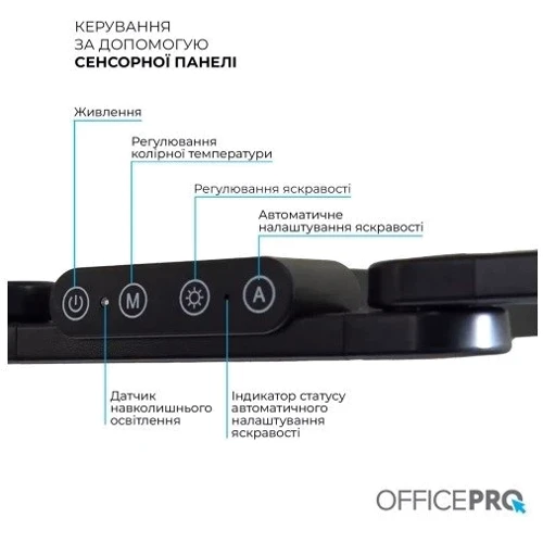 Лампа для монитора Officepro SL299B: Тип источника освещения Светодиодная лампа LED