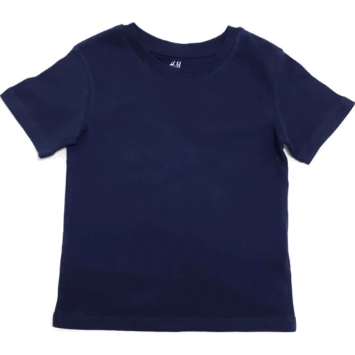 Футболка H&M 6468908 92 см темно-синяя