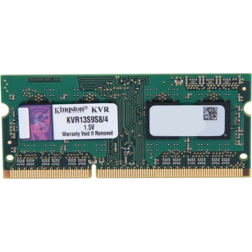 Kingston 4 GB SO-DIMM DDR3 1333 MHz (KVR13S9S8/4BK)