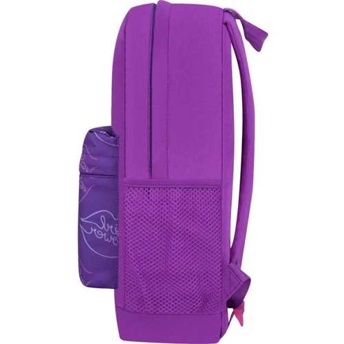 Рюкзак Bagland Молодежный W/R 17 л. 339 Фиолетовый 772 (00533662): Корпус рюкзака Мягкий