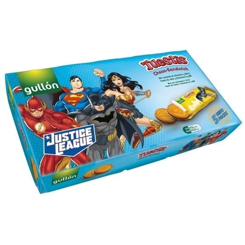 Печенье Gullon Tuestis chocosandwich heroes, 220г