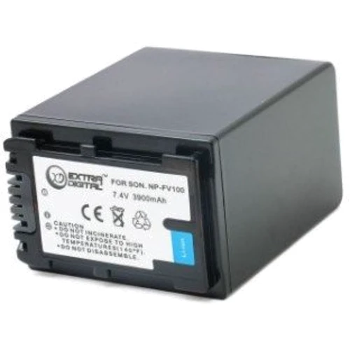 Extradigital для Sony NP - FV100, Li - ion, 3900 mAh (BDS2674): Совместимость Sony NP - FV100
