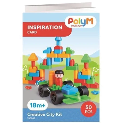 Конструктор PolyM Город 50 деталей (760007)