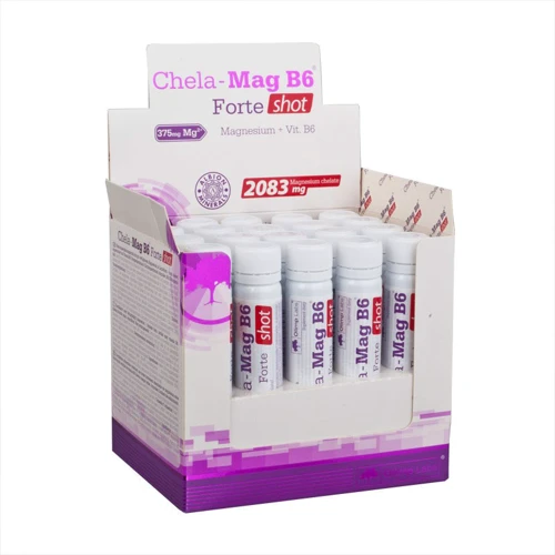 Olimp Chela-Mag B6 Forte Shot Комплекс витамин со вкусом вишни 20 ампул