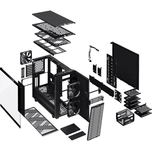 Корпус Fractal Design Define 7 Black TG Light Tint (FD-C-DEF7A-02) фото 11