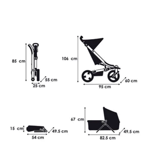 Універсальна коляска 2в1 BabyZen ZEN Red (2221000000779) фото 5
