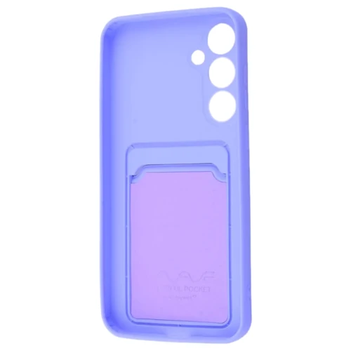Аксессуар для смартфона WAVE Colorful Case Pocket Light Purple for Samsung A356 Galaxy A35: Тип накладка на заднюю часть