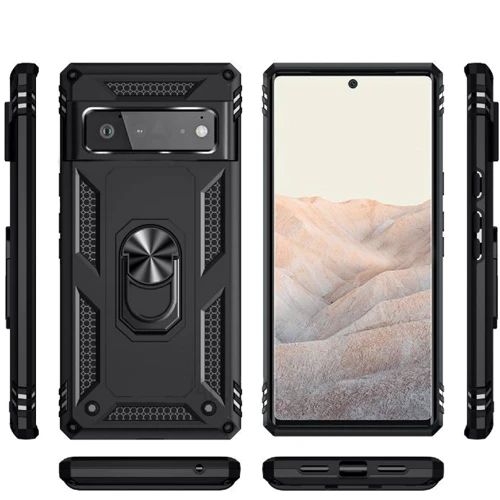 Чехол для телефонов BeCover Military Black for Google Pixel 6: Тип накладка на заднюю часть