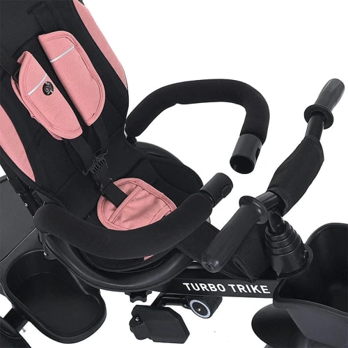 Трехколесный велосипед Turbotrike розовый (MT 1001-1 Mauve Pink): Рекомендуемый возраст от 1 года