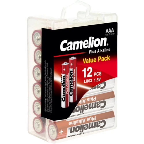 Camelion Plus Alkaline LR03 12шт (LR03-PBH12)