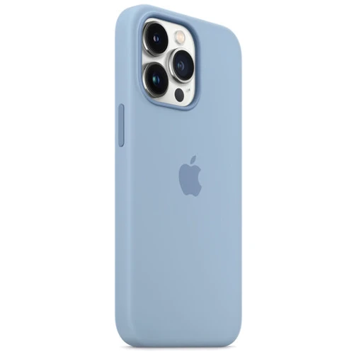 Чехол для iPhone Apple Silicone Case with MagSafe Blue Fog (MN653) for iPhone 13 Pro: Тип чехла накладка на заднюю часть