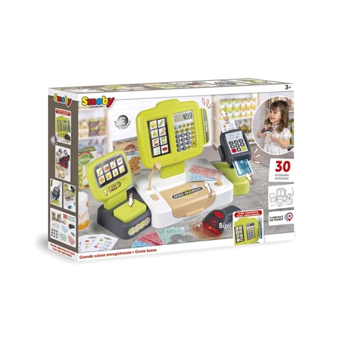 Электронная касса Smoby с терминалом, весами 39х21х16 см (350114) фото 5