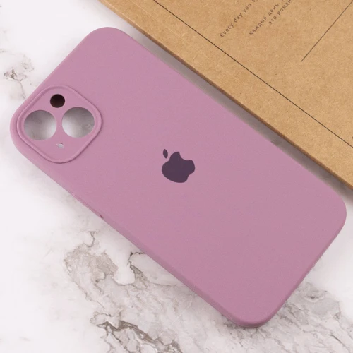 Чехол для iPhone Mobile Case Silicone Case Full Camera Protective Lilac Pride for iPhone 15: Тип чехла накладка на заднюю часть