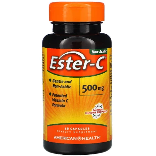 American Health Ester C 500 mg Вітамін С 60 капсул