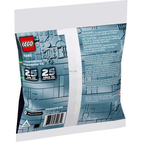 Конструктор LEGO Star Wars Мінімодель Перехоплювача TIE (30685) фото 3