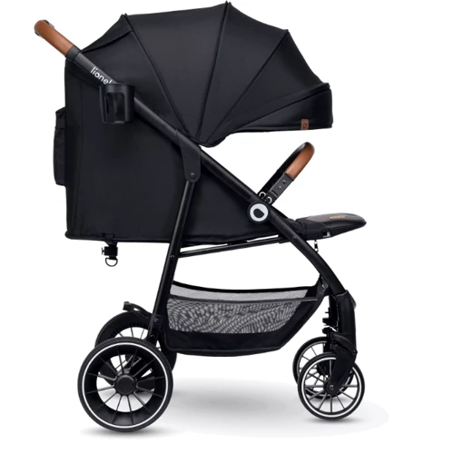 Візок Lionelo ALEXIA BLACK ONYX: Ширина шасі 56 см