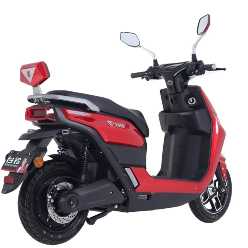 Электроскутер TAILG Tiger Red Gloss: Особенности С большим запасом хода, С рулем, С сиденьем, Мощные
