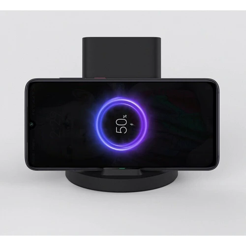 Зарядний пристрій Xiaomi Mi Wireless Charging Stand 20W Black (WPC02ZM/GDS4130CN/GDS4145GL) фото 5