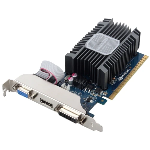 Видеокарта INNO3D GeForce GT730 1 GB (N730-1SDV-D3BX): Разрядность шины памяти, бит 64