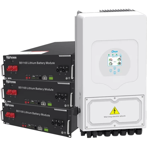 

Система хранения энергии Deye SUN-6K-SG03LP1-EU-3DY15.36K-LFP-W 6kW 15.36kWh 3BAT LiFePO4