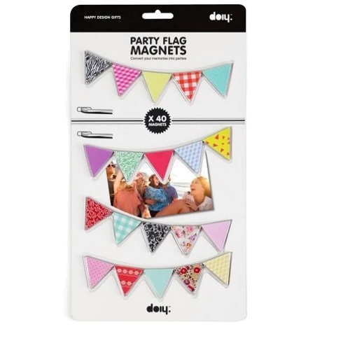 Полезное в доме Набор магнитов Doiy Party Flag (DYPARTYFL)