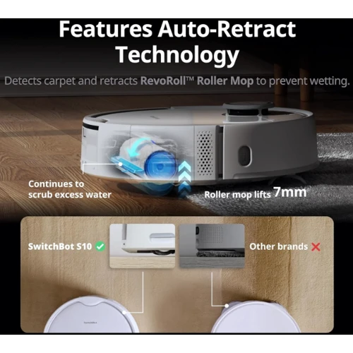 Робот-пилосос SwitchBot Floor Cleaning Robot S10 фото 7
