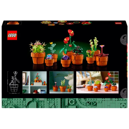 Конструктор LEGO Icons Миниатюрные растения (10329) фото 3