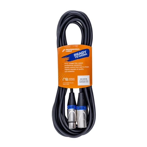 Кабель микрофонный Maximum Acoustics MIC.XX5 (Blue) (OFC): Производитель Maximum Acoustics