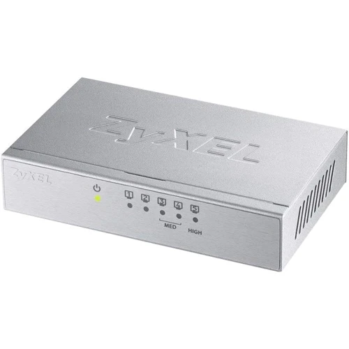 Сетевой коммутатор ZyXEL GS-105B: Порты только Gigabit Ethernet (10/100/1000)