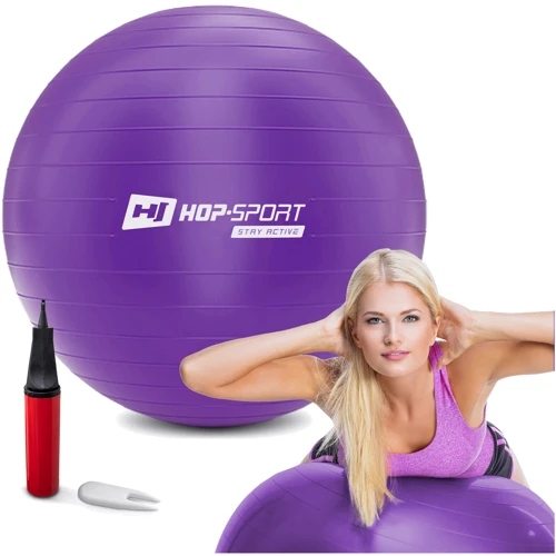 Мяч для фитнеса Hop-Sport HS-R085YB violet 85 см: Вес, кг 1.5